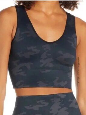 SPANX CAMO SPORTS BRA LARGE